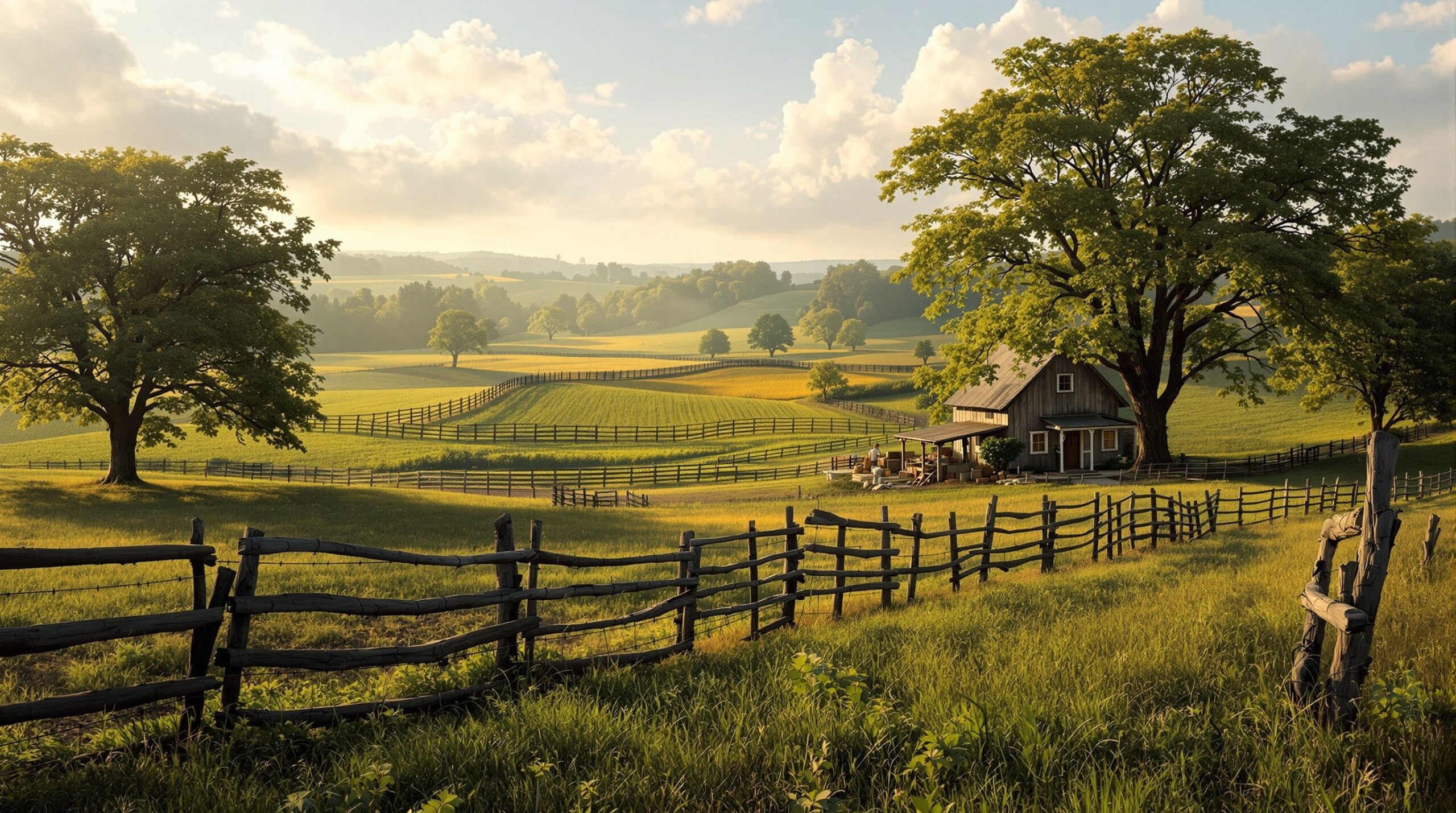 French farm in Kirtland, 1833, symbolizing consecration